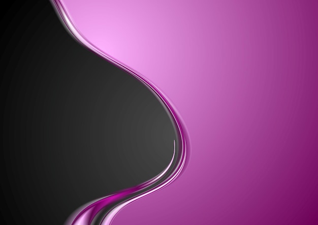 Vector abstract wavy background vector illustration
