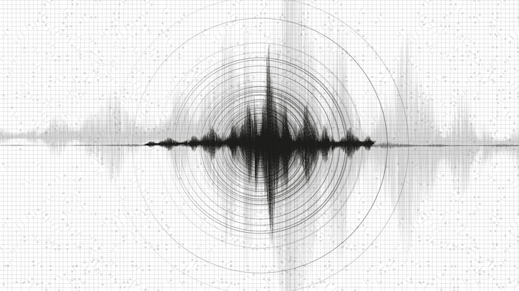 Vector abstract wavy background