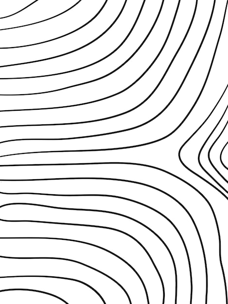 Vector abstract wavy background