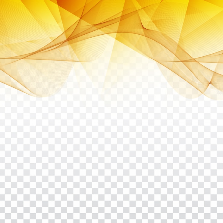Vector abstract wavy geometric design on transparent background