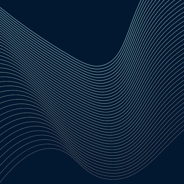 抽象的な波紋の背景 ダイナミックな音波 波紋のパターン スタイリッシュなラインアートとウェブの背景