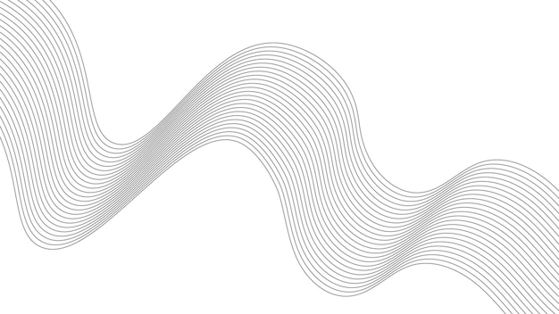 Abstract wavy line background wavy pattern stylish line art and web background design