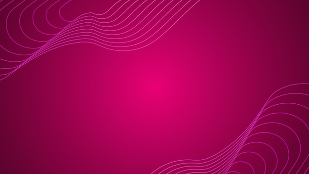 Abstract wavy lines gradient background for presentations