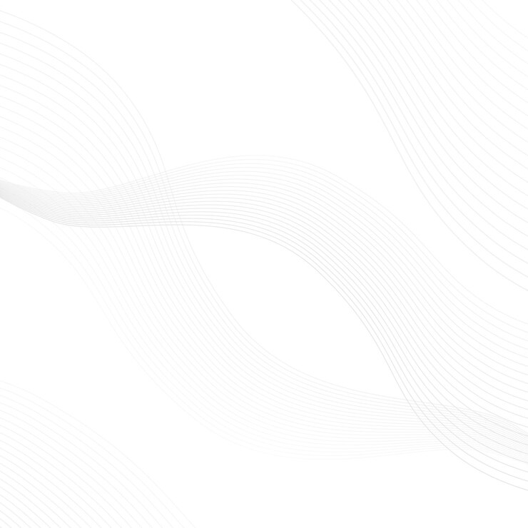 Abstract wavy lines on white background Vector illustration for your design