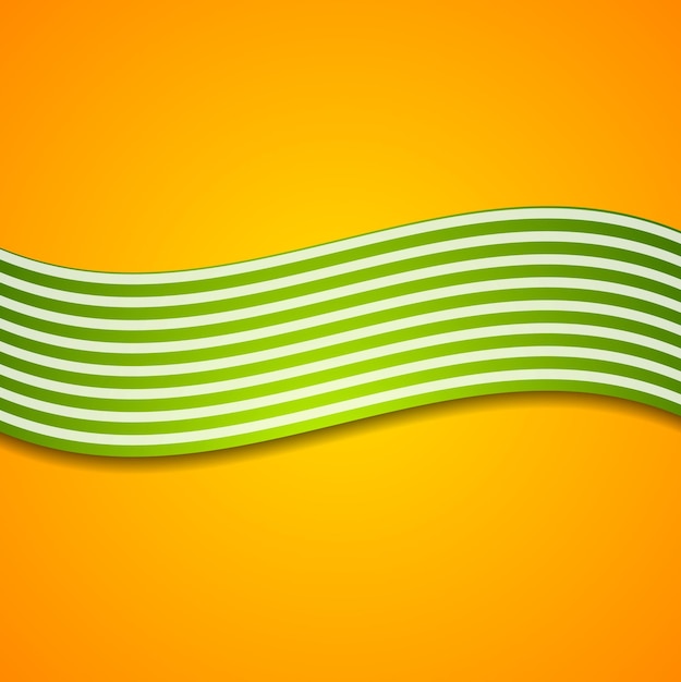 Abstract wavy stripes vector background