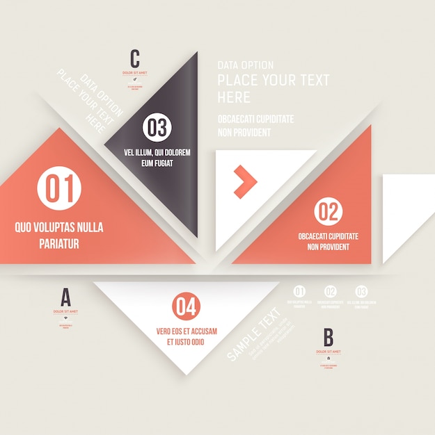 abstract website paper label template