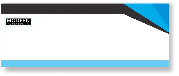 Vector abstract welcome banner background template