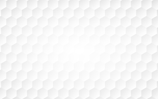 양각 표면 육각형의 추상 흰색 배경, 벌집 현대적인 패턴 개념, 창의적인 빛과 그림자 스타일. Wallpaper.vector 그림에 대한 기하학적 메쉬 최소한의 깨끗한 그라데이션 색상