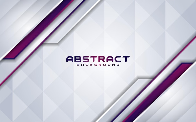 Abstract white background with colorful purple gradient