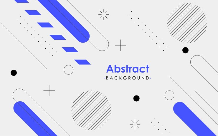 Vector abstract white blue with geometric shape background banner eps10 vector