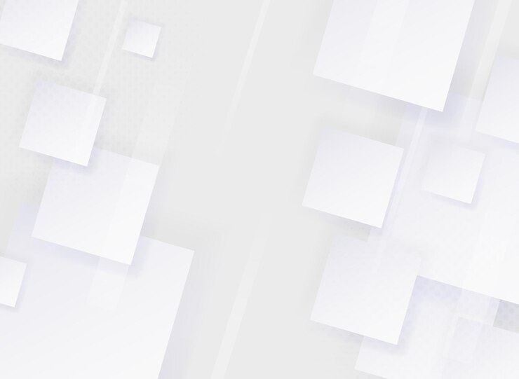 Vector abstract white and gray background with squares