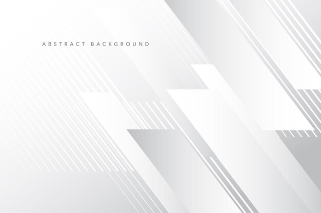 Abstract white and gray gradient background Modern minimalistic vector and geometric design template