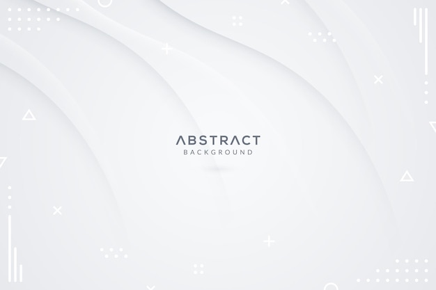 Abstract white gray gradient color curve background