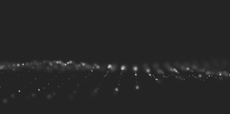 Vector abstract white particle background future mesh or sound grid technology vector illustration