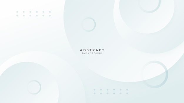 Abstract white shape with futuristic concept background Vector abstract gray geometric background Designed for business presentation background