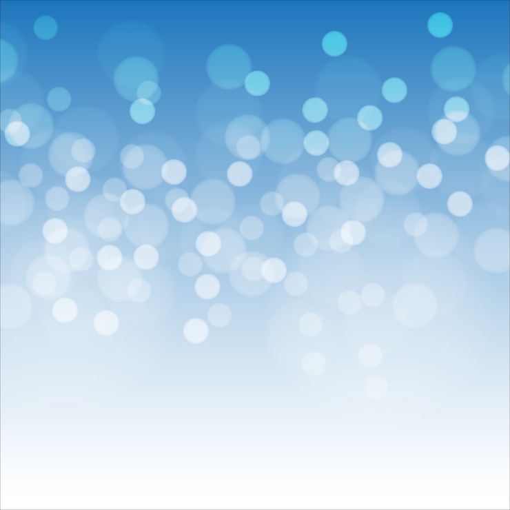 Vector abstract wit licht bokeh op blauw