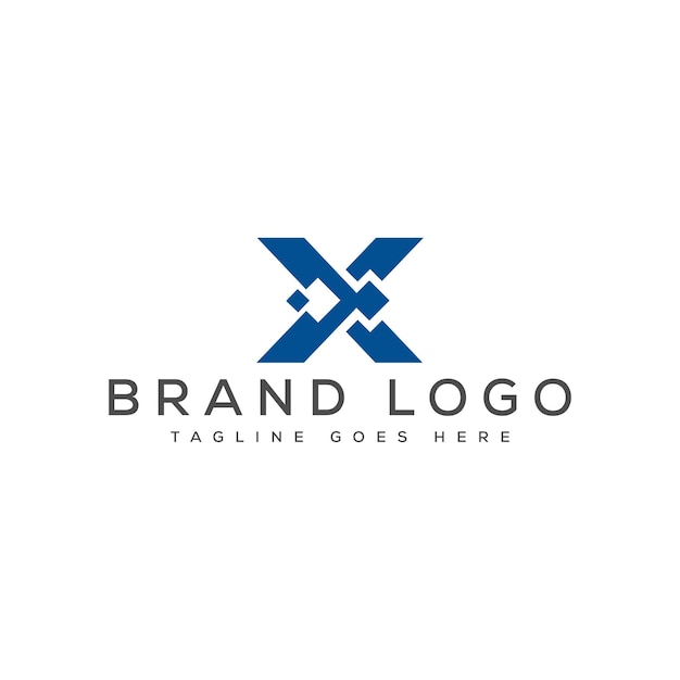 Abstract X Letter Logo-ontwerp