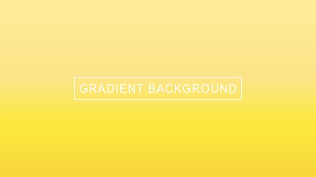 Abstract yellow background gradient design template