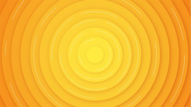 Abstract Yellow Background Vector Design