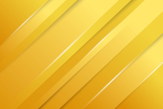 Abstract Yellow Background With Gradient Color