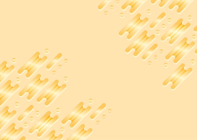 Vector abstract yellow background