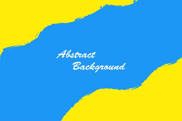 抽象的な黄色と青のグランジの背景