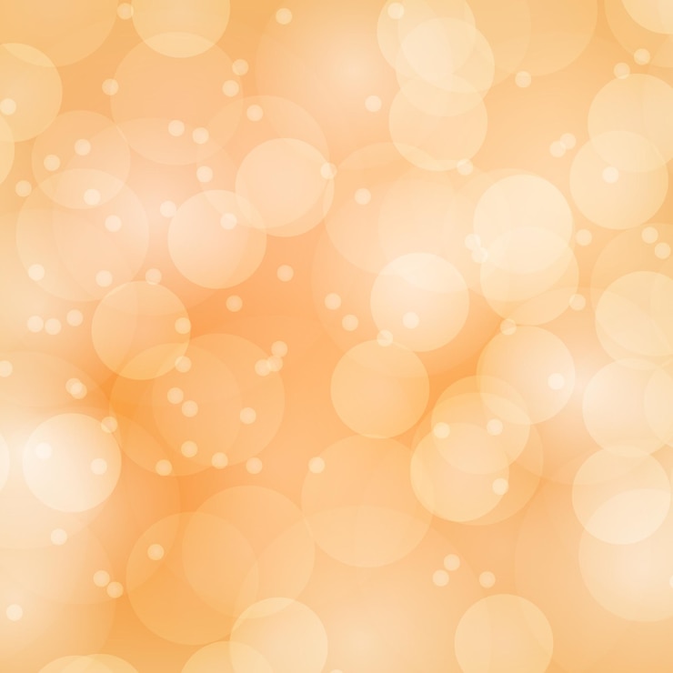 Vector abstract yellow bokeh background with defocused circles and glitter decoration element for christmas and new year holidays greeting cards web banners posters vector