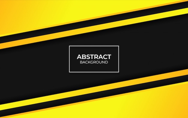 Vector abstract yellow color background design