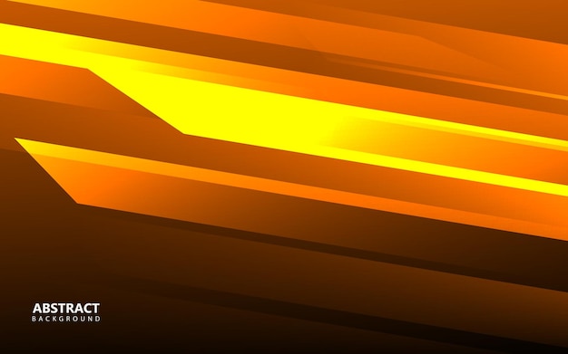 Vector abstract yellow color background vector