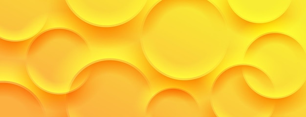 abstract yellow orange background with circle texture great for banner poster cover web etc vector illustration