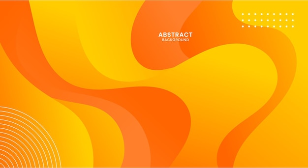 Abstract yellow and orange background