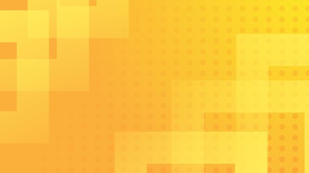 Abstract yellow orange gradient square background