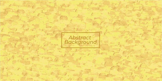 Abstract yellow paint brush background