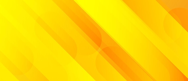 Abstract yellow rounded shape with futuristic concept background
