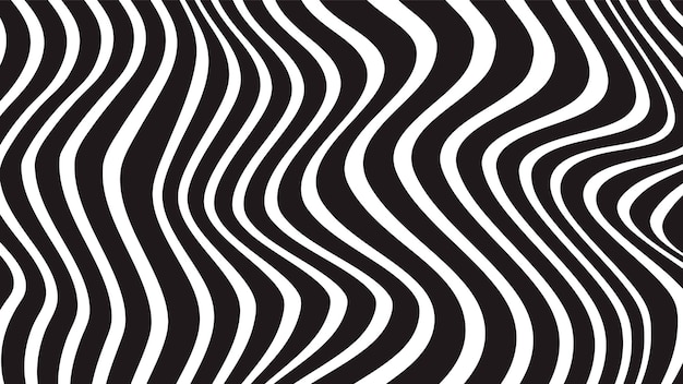 Vector abstract zig zag line wave background