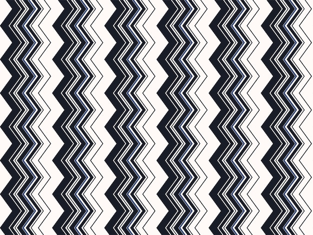 抽象的なジグザグ線パターンの背景。