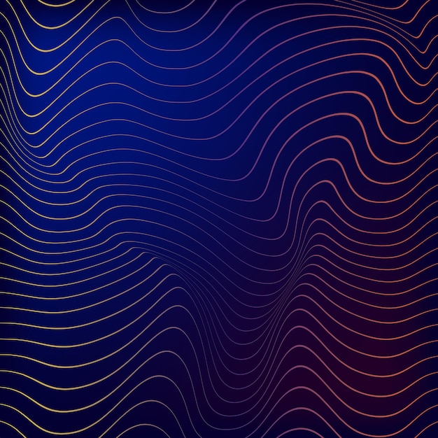 Vector abstract zigzag pattern background with colourful gradient