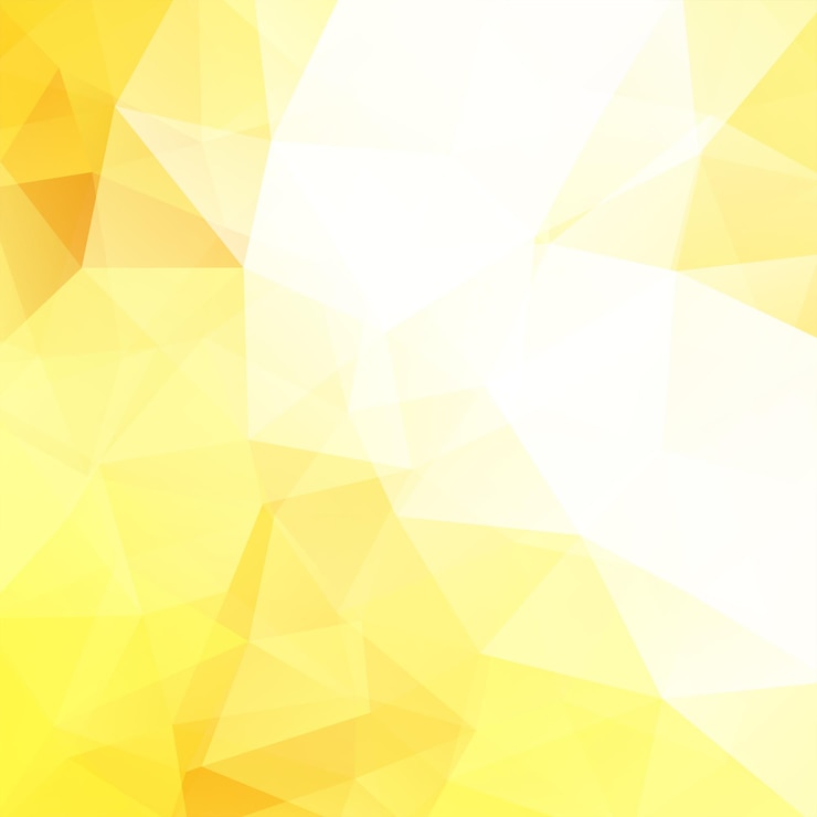 Vector abstracte achtergrond bestaande uit gele driehoeken vector illustratie