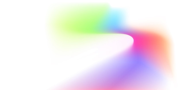 Abstracte achtergrond donker licht ontwerp horizontale sjabloon regenboogkleur op wit