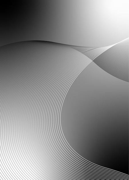 Abstracte achtergrond dynamische golven bruiloft Futuristische achtergrond golvende lijnen Premium gradiënt banner