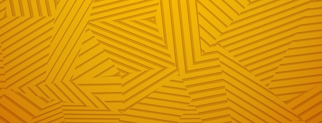 Abstracte achtergrond gemaakt van groepen lijnen in gele kleuren