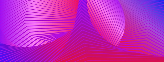 Abstracte achtergrond gemaakt van groepen lijnen in paarse kleuren