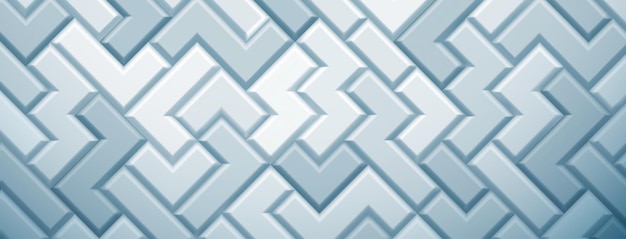 Abstracte achtergrond gemaakt van tetris-blokken in lichtblauwe kleuren