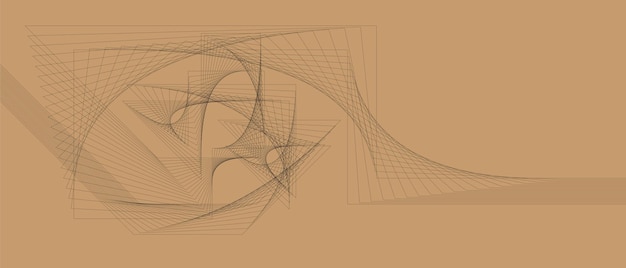 Vector abstracte achtergrond geometrische lijn. vector illustratie