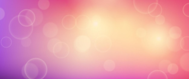 Abstracte achtergrond met blur bokeh lichteffect