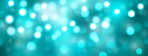 Abstracte achtergrond met bokeh-effect in lichtblauwe kleuren