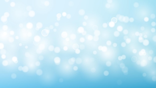 Abstracte achtergrond met bokeh-effect Vectorillustratie met vervaagde ontfocuste lichten geïsoleerd op