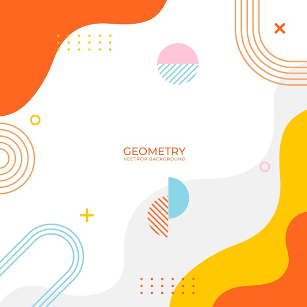 Abstracte achtergrond met geometrische vormen