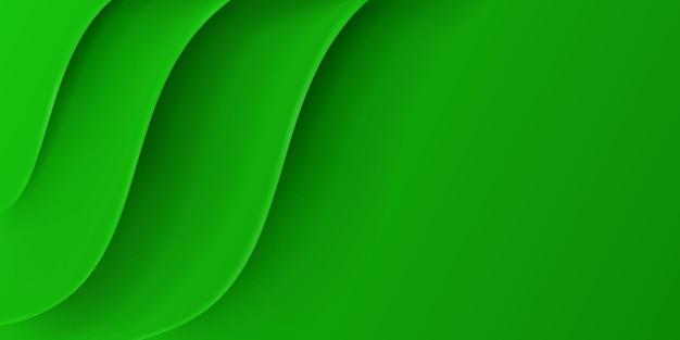 Abstracte achtergrond met golvend oppervlak in groene kleuren