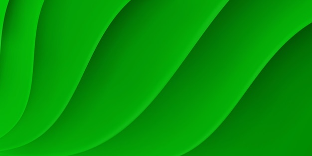 Abstracte achtergrond met golvend oppervlak in groene kleuren